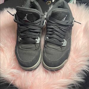 Jordan Women's Sneakers in Black and Gray